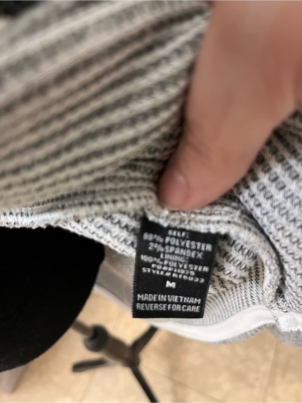 Timing Gray Knit Button-Up Utility Shacket - Picture 7 of 7